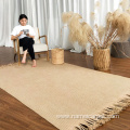 hand woven jute hemp rug carpet